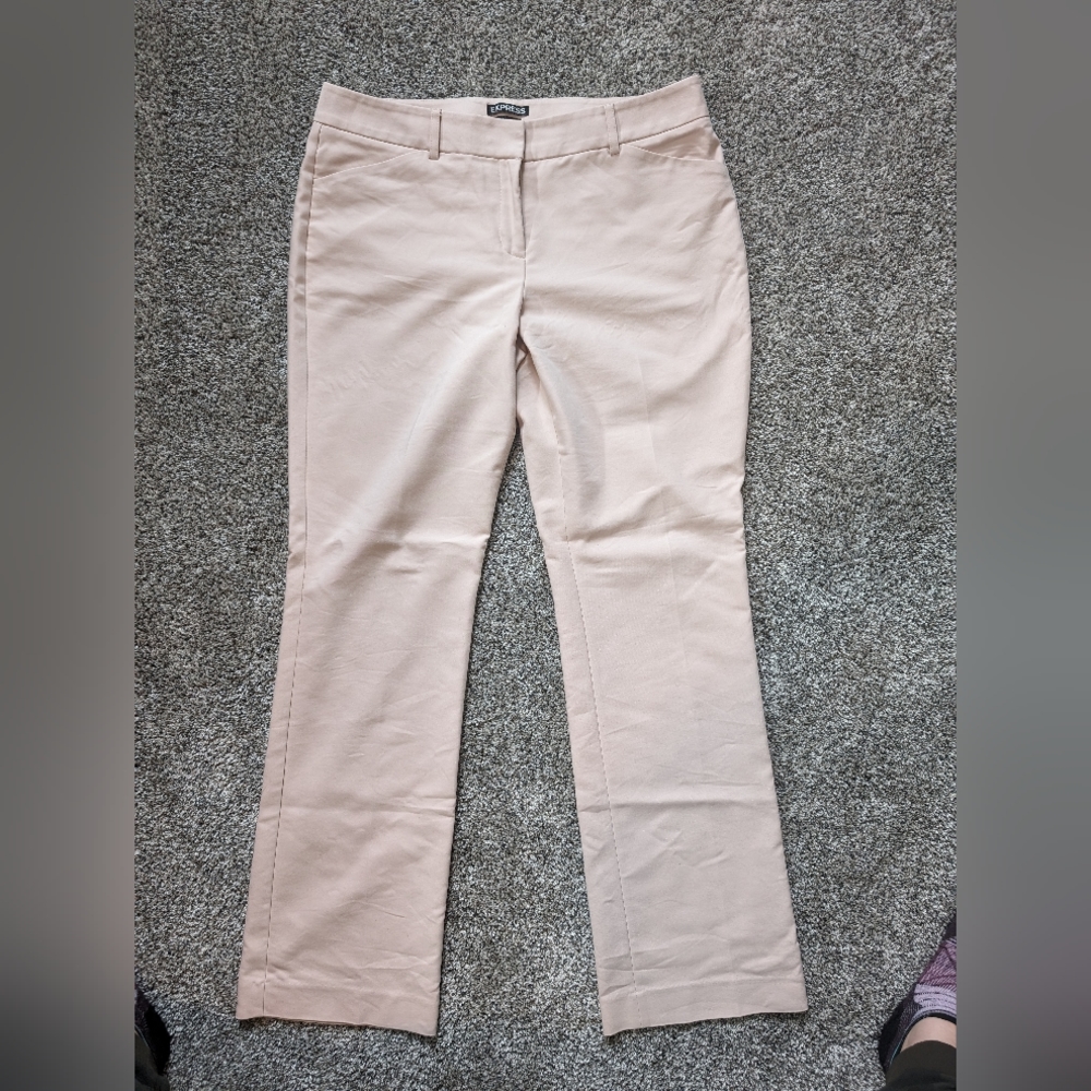 Express Editor Pant in Pale Pink